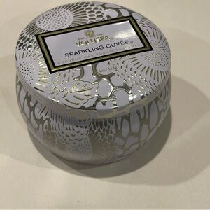Voluspa SPARKLING CUVEE Luxury Tin Candle 4oz 113g Mini